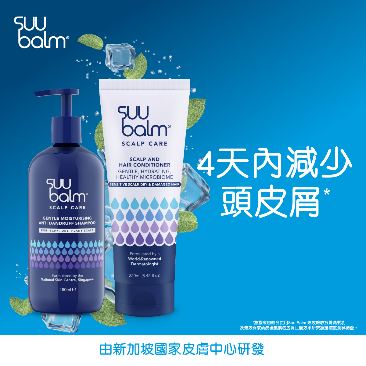速效舒敏抗屑洗髮乳 480ml及頭皮護髮素 250ml