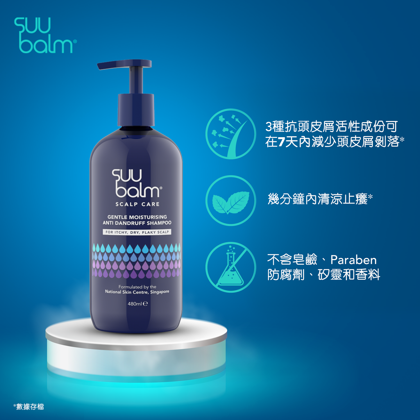 Suu Balm® 速效舒敏抗屑洗髮乳