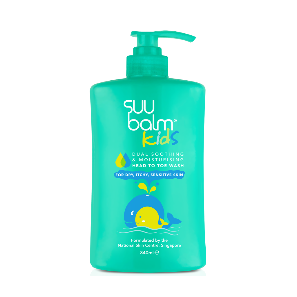 Suu Balm® Kids Dual Soothing and Moisturising Head-to-Toe Wash 840ml -  Product Image