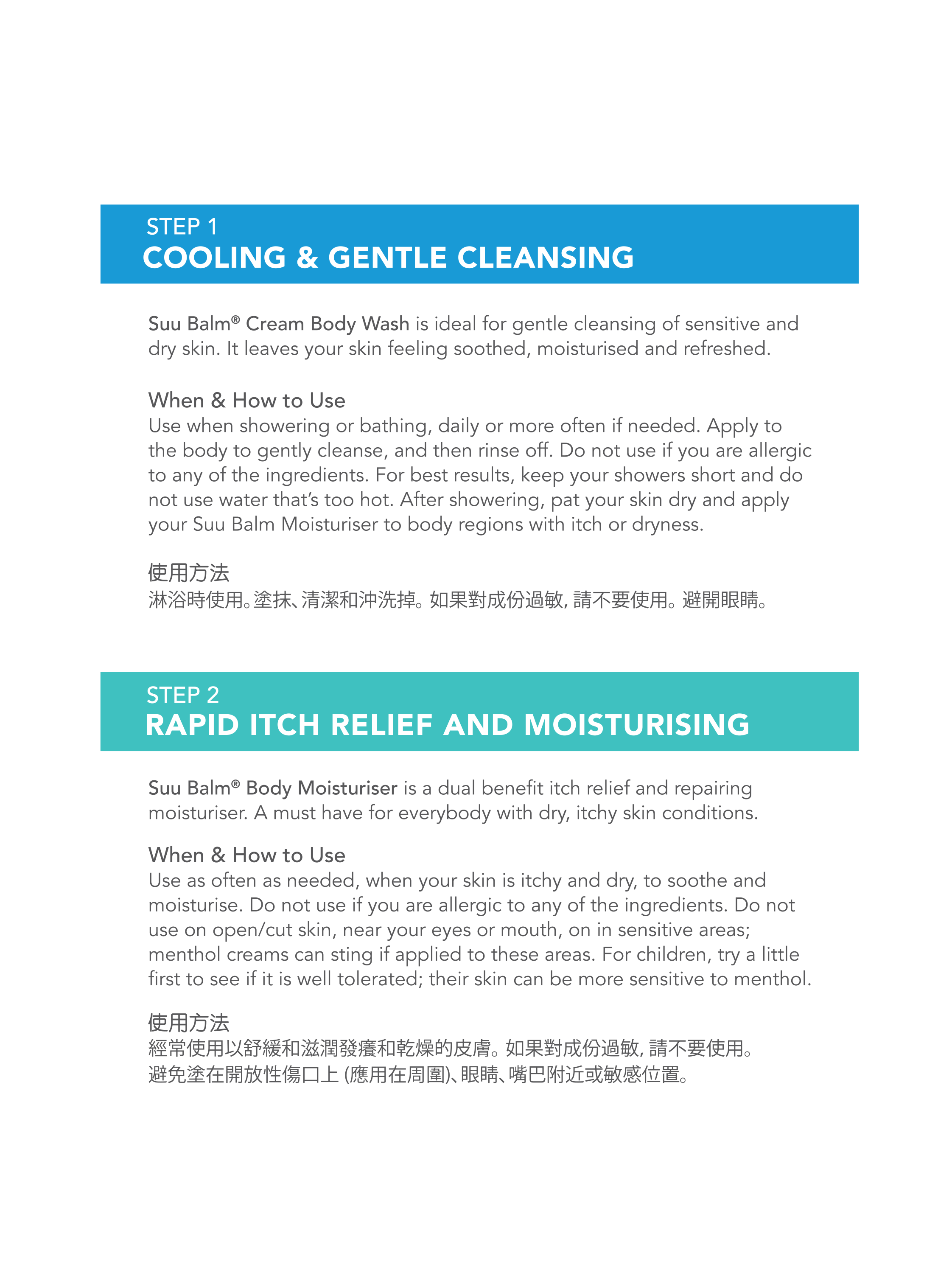 Suu Balm® Rapid Itch Relief Starter Kit